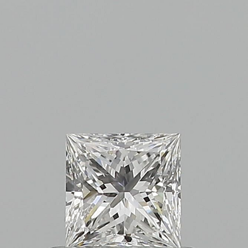 0.5 carat E-VS1 Natūralus Princess Deimantas (1)