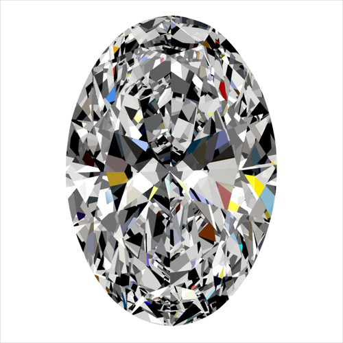 0.31 carat D-VS1 Natūralus Oval Deimantas (1)