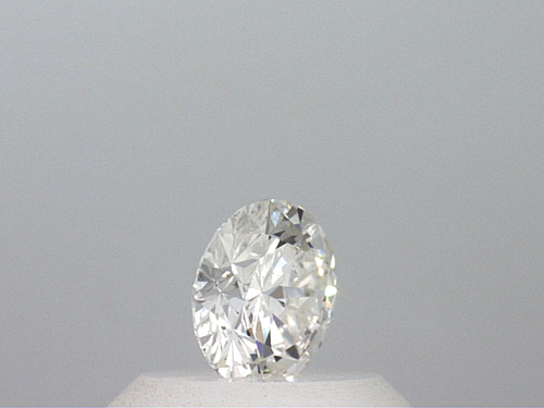 0.38 carat F-SI1 GD cut Natūralus Round Deimantas (1)