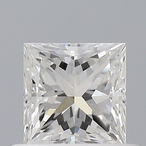 0.51 carat F-VS2 Natūralus Princess Deimantas (1)