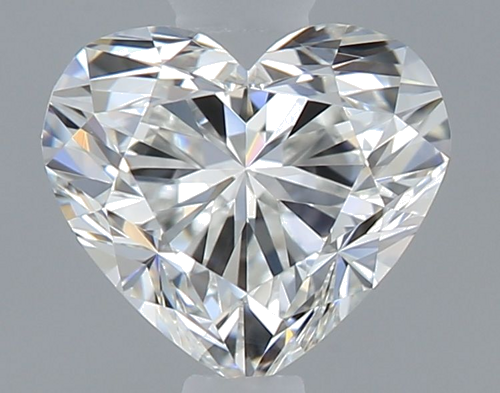 0.5 carat G-IF Natūralus Heart Deimantas (1)