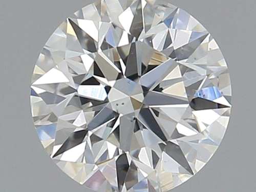 0.41 carat G-SI2 Excellent cut Natūralus Round Deimantas (1)