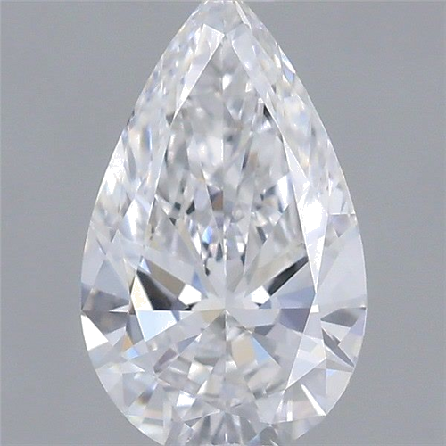 0.52 carat D-VS1 Natūralus Pear Deimantas (1)