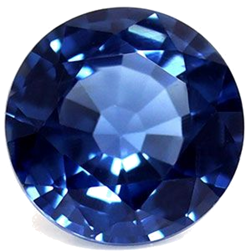 0.57 carat BLUE Round Safyras (1)