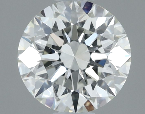 0.5 carat J-VVS2 Excellent cut Natūralus Round Deimantas (1)