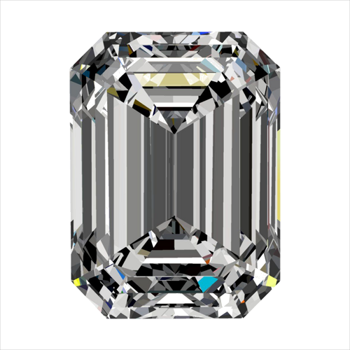 0.3 carat H-VS2 Natūralus Emerald Deimantas (1)