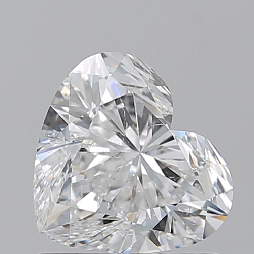 1.1 carat E-SI2 Natūralus Heart Deimantas (1)