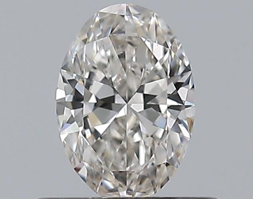 0.4 carat G-VVS2 Natūralus Oval Deimantas (1)