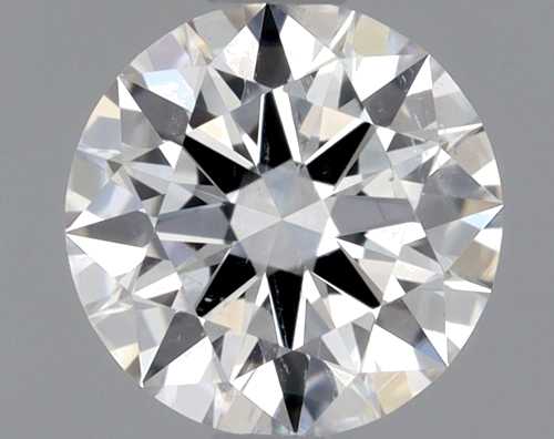 0.51 carat F-SI1 Excellent cut Natūralus Round Deimantas (1)