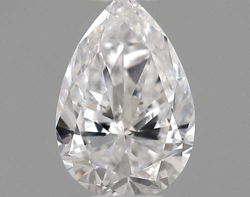 0.27 carat D-VVS2 Natūralus Pear Deimantas (1)