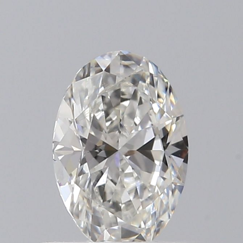 0.5 carat G-SI1 Natūralus Oval Deimantas (1)