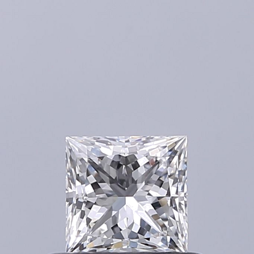 0.43 carat D-VVS1 Natūralus Princess Deimantas (1)