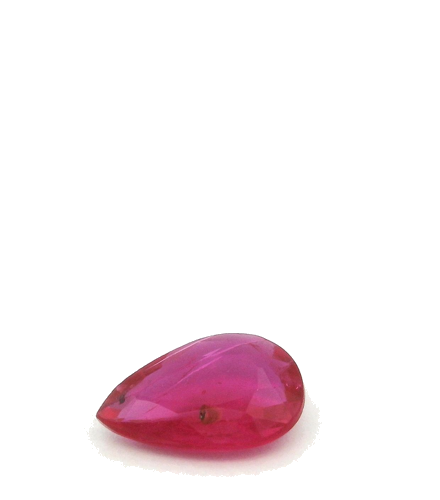 0.66 carat RED Pear Rubinas (1)