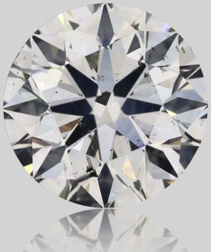 1.0 carat K-SI2 Excellent cut Natūralus Round Deimantas (1)