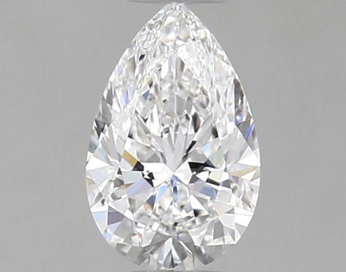 0.42 carat E-VVS2 Natūralus Pear Deimantas (1)