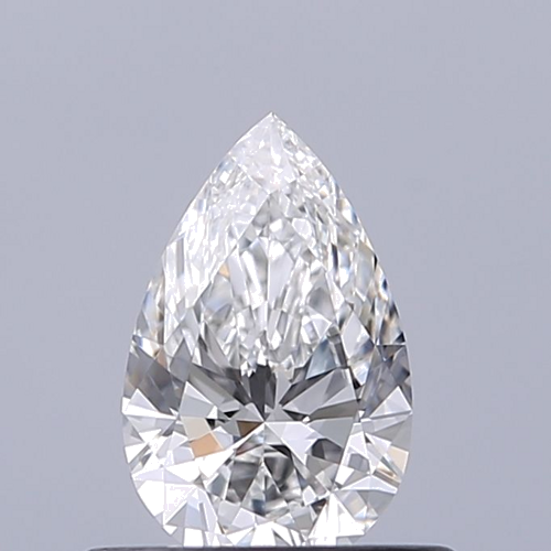 0.43 carat E-VVS1 Natūralus Pear Deimantas (1)