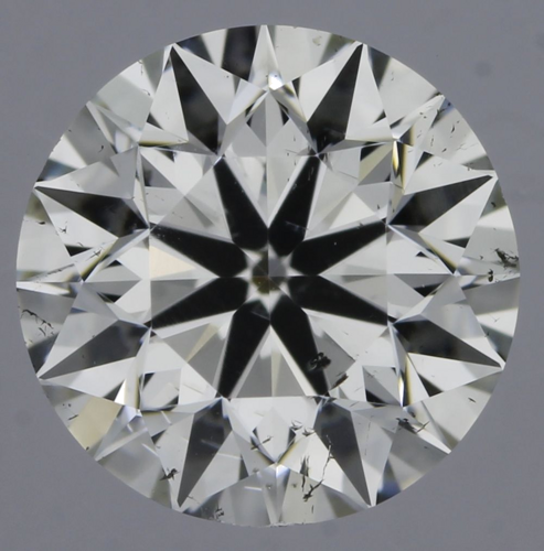 0.7 carat I-SI1 Very Good cut Natūralus Round Deimantas (1)
