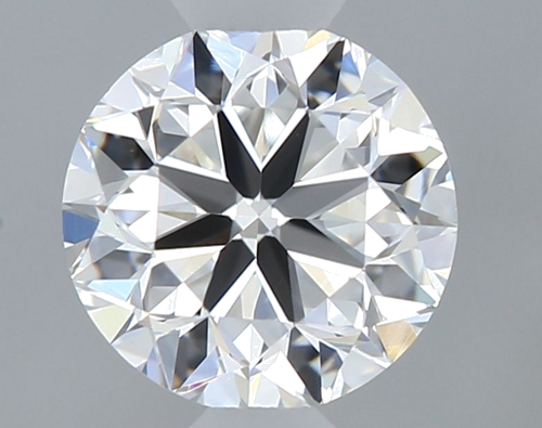 0.51 carat E-VVS2 Very Good cut Natūralus Round Deimantas (1)