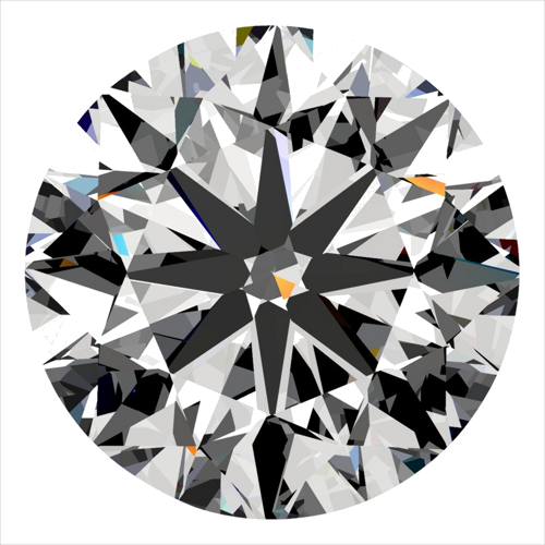 0.4 carat F-VS1 Very Good cut Natūralus Round Deimantas (1)