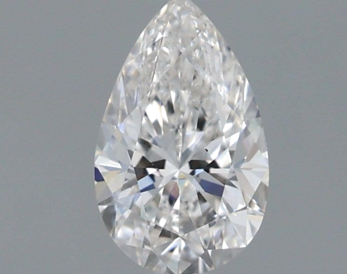 0.53 carat G-VS2 Natūralus Pear Deimantas (1)