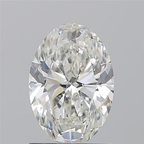 1.31 carat H-SI2 Natūralus Oval Deimantas (1)