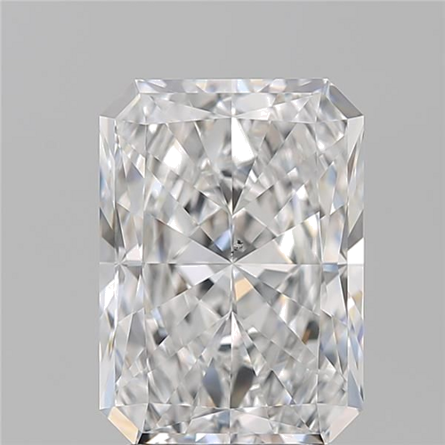 3.02 carat D-VS2 Natūralus Radiant Deimantas (1)