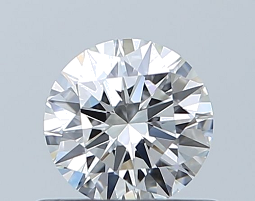 0.56 carat F-IF Excellent cut Natūralus Round Deimantas (1)