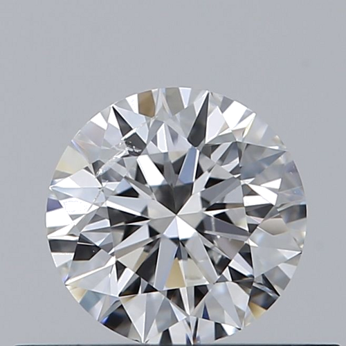 0.4 carat F-SI2 Excellent cut Natūralus Round Deimantas (1)