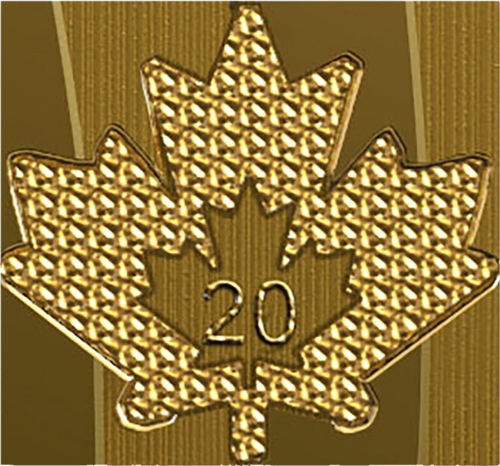 1 oz Bobcat 2020 Canada .99999 Gold Coin (5)
