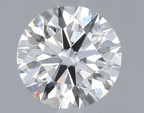 0.58 carat F-SI1 Excellent cut Natūralus Round Deimantas (1)