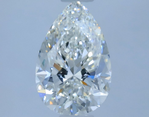 0.56 carat G-IF Natūralus Pear Deimantas (1)