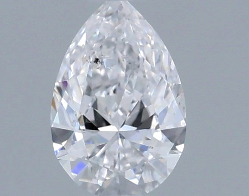 0.3 carat D-SI2 Natūralus Pear Deimantas (1)