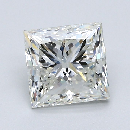 1.52 carat J-SI1 Natūralus Princess Deimantas (1)