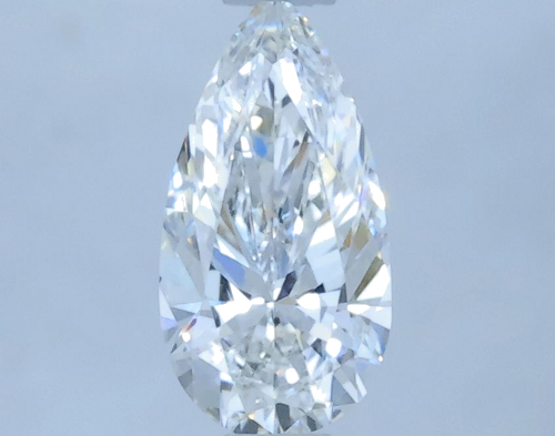 0.45 carat F-VS1 Natūralus Pear Deimantas (1)