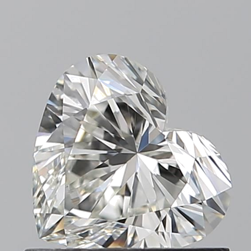 0.72 carat I-IF Natūralus Heart Deimantas (1)
