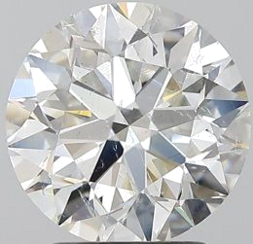 2.51 carat H-SI2 Excellent cut Natūralus Round Deimantas (1)
