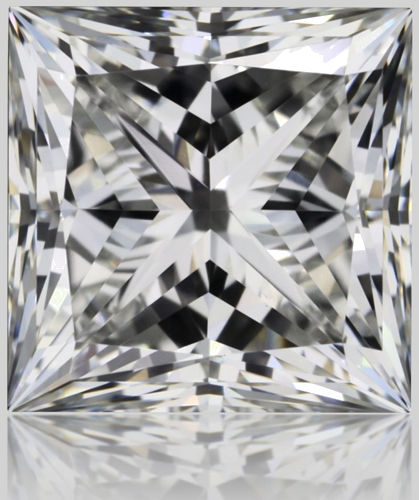 1.02 carat H-VS1 Natūralus Princess Deimantas (1)