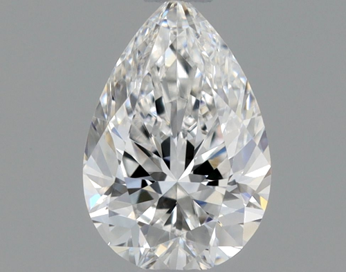 0.32 carat E-VVS2 Natūralus Pear Deimantas (1)