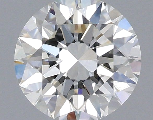 0.5 carat H-VVS2 Excellent cut Natūralus Round Deimantas (1)