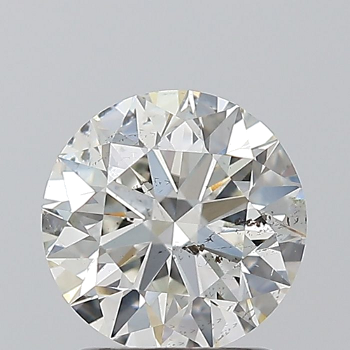 1.51 carat I-SI2 Excellent cut Natūralus Round Deimantas (1)