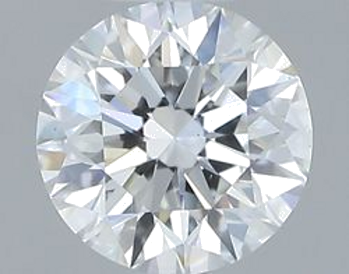 0.53 carat F-VS2 Excellent cut Natūralus Round Deimantas (1)