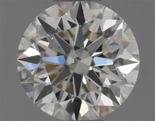 0.42 carat K-SI2 Excellent cut Natūralus Round Deimantas (1)