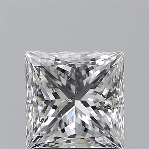 1.5 carat E-SI2 Natūralus Princess Deimantas (1)