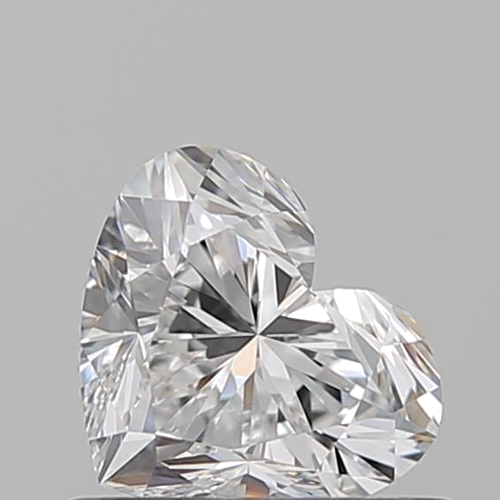 0.6 carat E-VVS2 Natūralus Heart Deimantas (1)