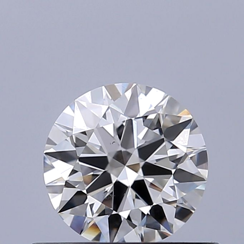 0.51 carat G-SI1 Excellent cut Natūralus Round Deimantas (1)
