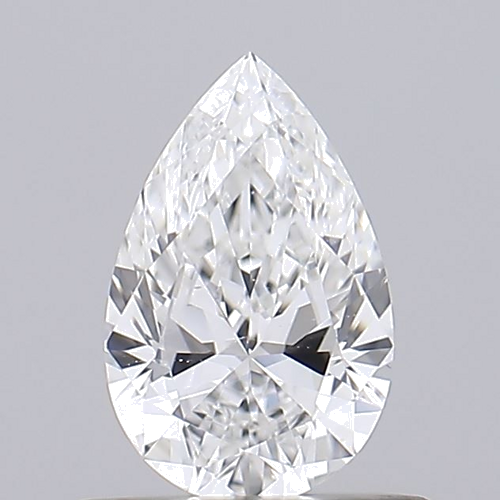 0.52 carat F-VS2 Natūralus Pear Deimantas (1)