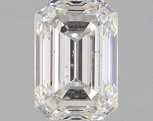 1.0 carat H-SI1 Natūralus Emerald Deimantas (1)