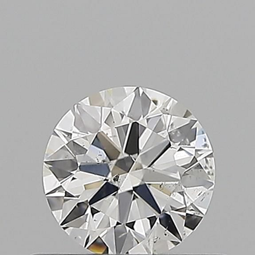 0.5 carat G-SI2 Excellent cut Natūralus Round Deimantas (1)