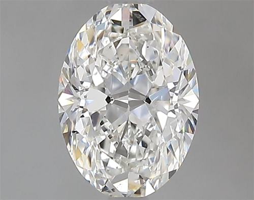 1.2 carat G-SI2 Natūralus Oval Deimantas (1)