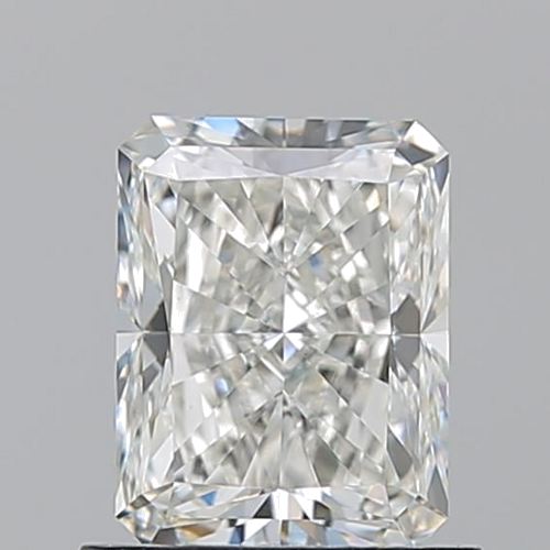 1.01 carat I-VS1 Natūralus Radiant Deimantas (1)